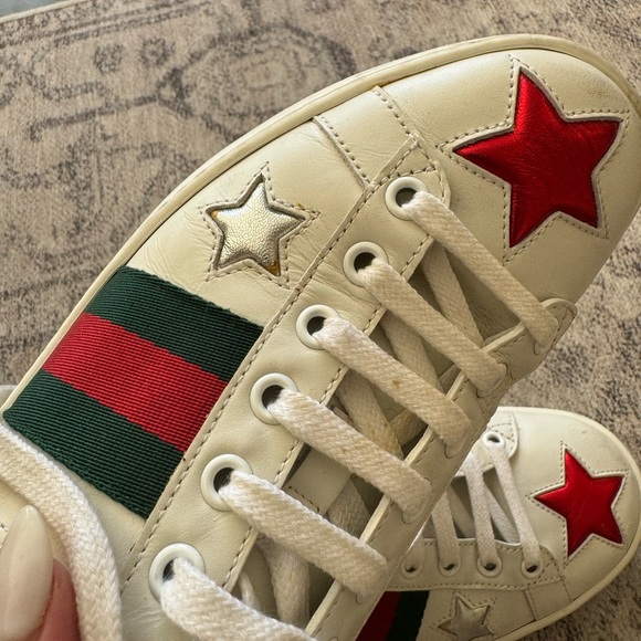 Gucci Ace Star Sneaker - Picture 7 of 9